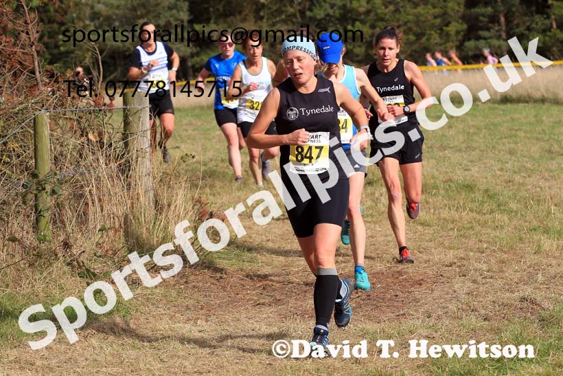 Senior womens 2022 NEHL Druridge Bay, Northumberland, Sunday, October 9th. Photo: David T. Hewitson/Sports for All Pics